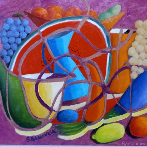 senza-titolo con brocca blu-olio-su-masonite cm. 40 xx50-1